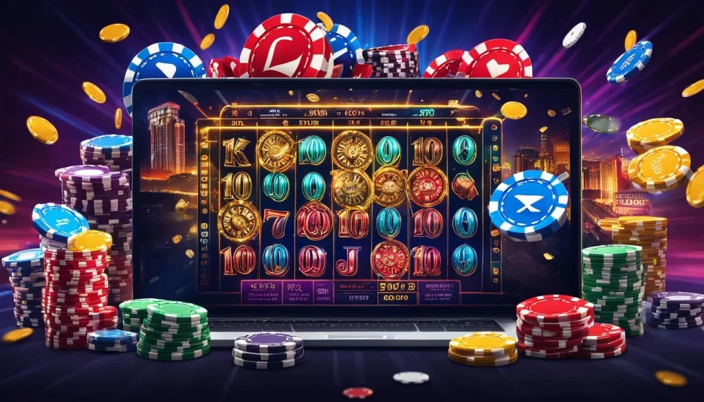 Hình ảnh một jackpot lớn đang nổ tại vn88 win